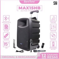 Speaker portable 15 inch Baretone max 15 hb max15hb max 15hb original