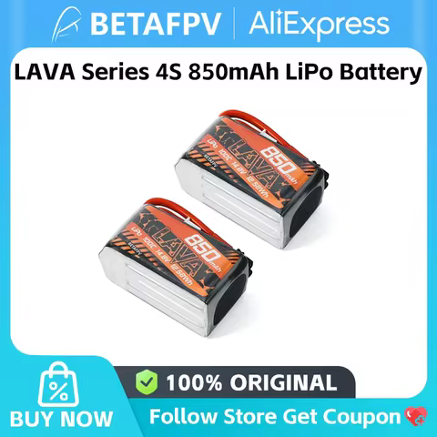 BETAFPV LAVA Series 4S 850mAh LiPo Battery for Pavo25 V2 Original