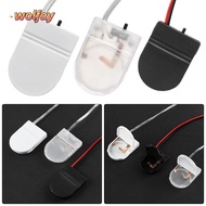 YOLANDA 1/2/5pcs CR2032  Cover 3 Colors High Quality Plastic Battery Socket Holder