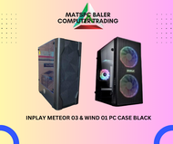 INPLAY METEOR 03 & WIND 01 PC CASE BLACK