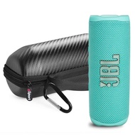JBL FLIP 6 Waterproof Portable Speaker Bundle with gSport Carbon Fiber Case (Teal)