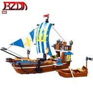 Bzda Pirate Ship Series Miniaturas Royal Warship Vasa