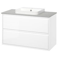 ÄNGSJÖN / BACKSJÖN Wash-stnd w drawers/wash-basin 102x49x71 cm