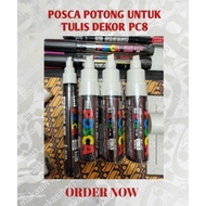 Posca WRITE DECOR PC8, POSCA CUT PC8 FOR WRITE DECOR, POSCA CALLIGRAPHY