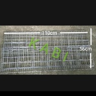 PROMO - Kandang Baterai Layer untuk Ayam Petelur 6 Pintu 110Cm( set komplit )