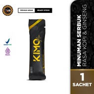 Kimo Ginseng Penambah Stamina 1 Sachet Original - Minuman Serbuk Rasa Kopi | Nutrisi Kuat Pria BPOM