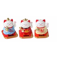 Lucky fortune Cat Shaking Hand solar lucky cat 11*9cm