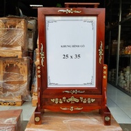 1 Set of Worship Picture Frames Size 25x35 Melaleuca Wood, Super Glossy, Super Cheap