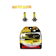 H7 Michiba Headlight Replacement Bulb 4350K White 3300K Yellow Suitable Alza Saga Blm Fl Head Lamp (