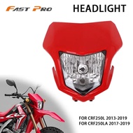 Headlight Headlamp Head Lamp Motorcycle Accessories For HONDA CRF250L 2013-2019 CRF250LA 2017-2019