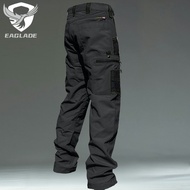 Eaglade Men's Tactical Overalls Black S-3XL JT-PJK55 A01
