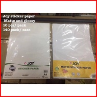 ◨ ✻ ❏ ◙ JOY STICKER PAPER (GLOSSY & MATTE)