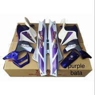 COVERSET HLY YAMAHA 125ZR PURPLE BATA