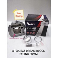 Leo S1R Block Racing Ex5 Dream Wave100  class1 Class 1 Ex5 Lama 53mm /56mm/58mm( Tak peluh Alih Tian