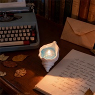 "Fireworks at Sea" Creative Conch Shell Scented Candle Cup Jelly Wax Ocean Fragrance Gift for Girlfr