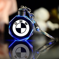 LED Light Car Keyring Pendant Crystal Key Chain For BMW X2 X3 X4 X5 F11 F20 F30 G01 G20 G30 M3 M4 Automotive Accessories