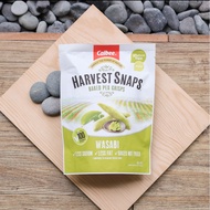 Calbee Harvest Snaps Baked Pea Crisps Wasabi - 93g