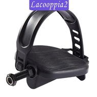 【Hot Sale】 [lacooppiabcMY] Exercise Bike Pedal with Straps Cycling Parts