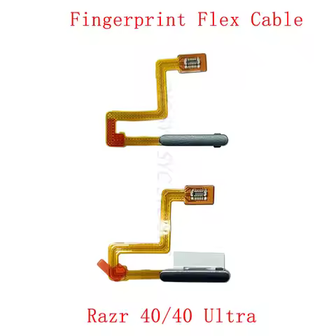 Fingerprint Sensor Button Flex Cable For Motorola Razr 40 Ultra Touch Sensor Scanner Repair Parts