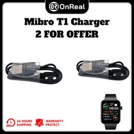 nReal Mibro GS / Lite 2 / C2 / T1 Smart Watch Charger Smartwatch charger 2 Pin Cas Jam Smart Watch P