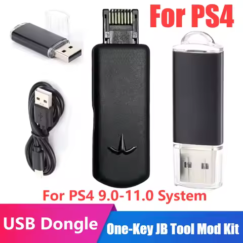 New One-Key JB Tool Mod Set USB Dongle JB USB Adapter with Type-C Cable for PS4/PS4 Pro/PS4 Slim 9.0