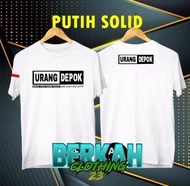 Kaos baju urang Depok// Kaos urang sunda Depok