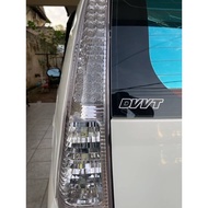 Perodua viva led tail lamp perdoua viva tail lamp led albino viva led tail lamp smoke 1 set 2 pc brake lamp viva