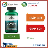 [DATE 1/2026] [Global] SWANSON L-LYSINE, 90 tablets, Immune system health support for adults
