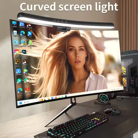Eye-caring Led Desk Lamp Computer Monitor Light Bar PC Monitor Lamp Bar USB Screenbar Light Backligh