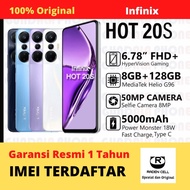 Infinix Hot 20S Ram 8/128 GB Handphone Android 4G Garansi Resmi