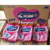 SAYANG Deterjen Bubuk 260 gr /Detergen Bubuk Sayang 260gr Dapat 3pcs- SAYANG Detergent Bubuk 260 gra