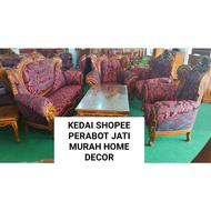 💯JATI ORIGINAL INDONESIA 💯 SET  SOFA JATI BESAR