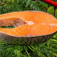 【鮮綠生活】 (免運組)超厚切智利鮭魚切片380克共6片