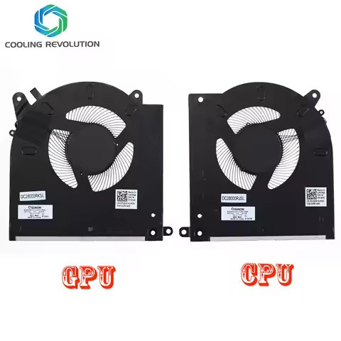Laptop CPU GPU Cooling fan EG50061S1-C070-S9A EG50061S1-C080-S9A DC12V for DELL Alienware M15 R3 R4 