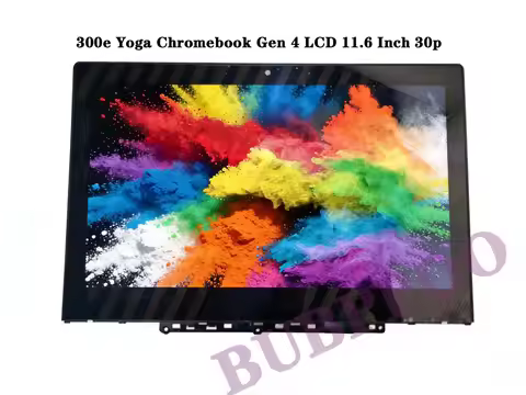 5D11C95908 5D11C95909 11.6" HD for Lenovo 300e Yoga Chromebook Gen 4 LCD Touch Screen Digitizer Asse