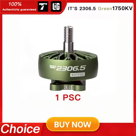 New TMotor IT'S 2306.5 FPV Freestyle Motor 1750KV Green Brushless Outrunner Motor Powerful BLDC FPV 