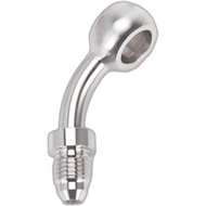3AN Male ke 10mm 3/8" Banjo Penyesuai Pemasangan Hos Brek Keluli Tahan Karat Lurus untuk Talian Hos 
