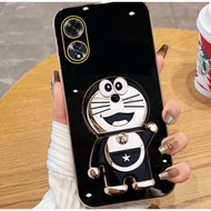 OPPO A98 5G Softcase Free Doraemon Phone Holder