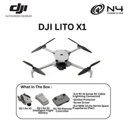 DJI LITO 1 / LITO X1 Beginner-Friendly Camera Drone Video 4K/60fps Video | 1/2" CMOS Sensor