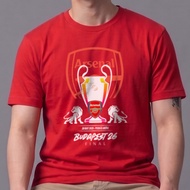 Baju-T ARSENAL Final Champions League Budapest T-Shirt Arsenal Casual Loose Tee Shirt Men Women Shor