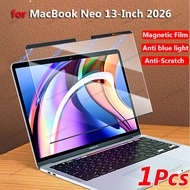 Magnetic Matte Screen Film for 2026 MacBook Neo 13-Inch A18 Pro Chip A3404/A3405 Laptop Privacy Shie