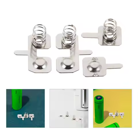 3 Sets AAA Batteries Spring Contact Plate Terminal Battery Negative To Positive Conversion Spring Pl