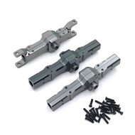 WPL C24 B36 C34 C54 B14 C14 D12 D42โลหะด้านหน้ากลางเพลาล้อหลังที่อยู่อาศัย1/16 RC รถอัพเกรดอุปกรณ์ชิ