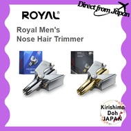 Royal Men's Nose Hair Trimmer "Birdie" Manual, Battery-Free, Waterproof, Painless, 12-Blade, 3D Blad