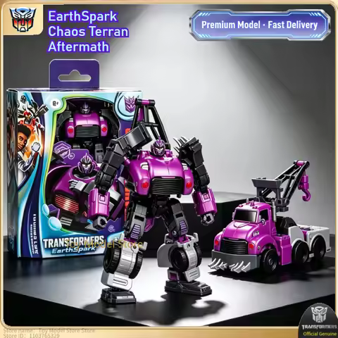 Original in Stock Transformer EarthSpark Chaos Terran Aftermath Movies Studio Robot Fan Holiday Coll