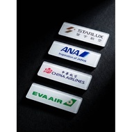 Star Air China Airlines ANA Eva STARLUX LOGO Refrigerator Stickers Airplane Magnet Magnetic