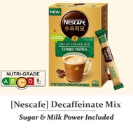 [Nescafe] Decaf Coffee Stick Mix Decaffeinated Instant Supremo Korea No Caffeine coffee stick Coffee without caffeine Instant decaffeinated Korean Drink 3 in 1 caffeine free no caffeine decaf coffee mix Nescafé decaf stick