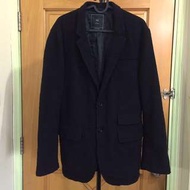 Undercover uniqlo black wool blazer jacket