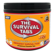 [USA]_The Survival Tabs 7-Day Snack Food - Emergency Survival Food MRE for Outdoor Activities Gluten