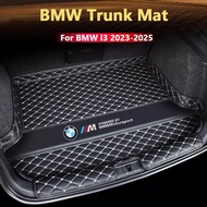 For BMW i3 2023-2025 Car Trunk Mat Car Boot Liner Mat Waterproof Leather Mats Trunk Liner Bottom Wat